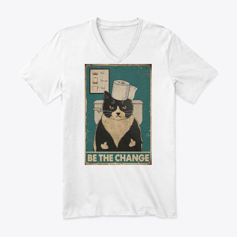 Be The Change Tuxedo Cat 