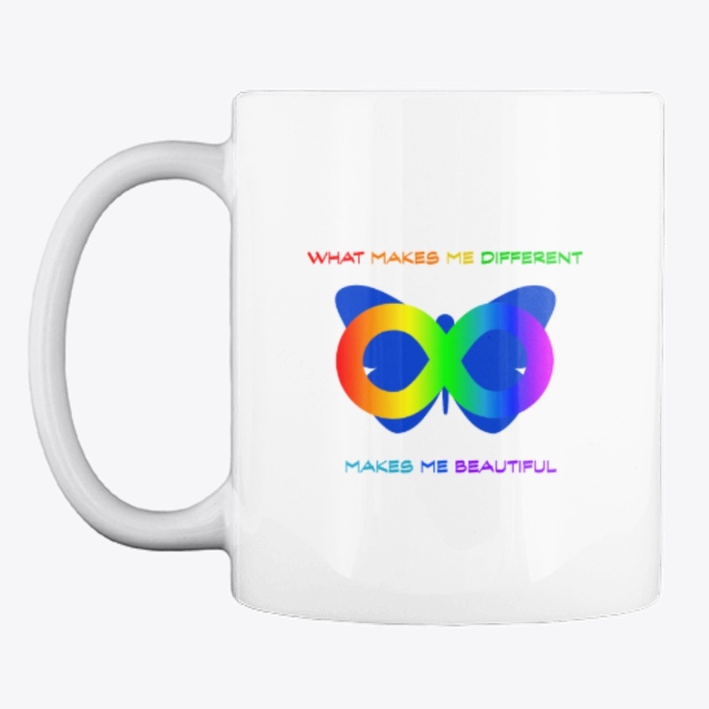 Autism ASD Butterfly Beautiful