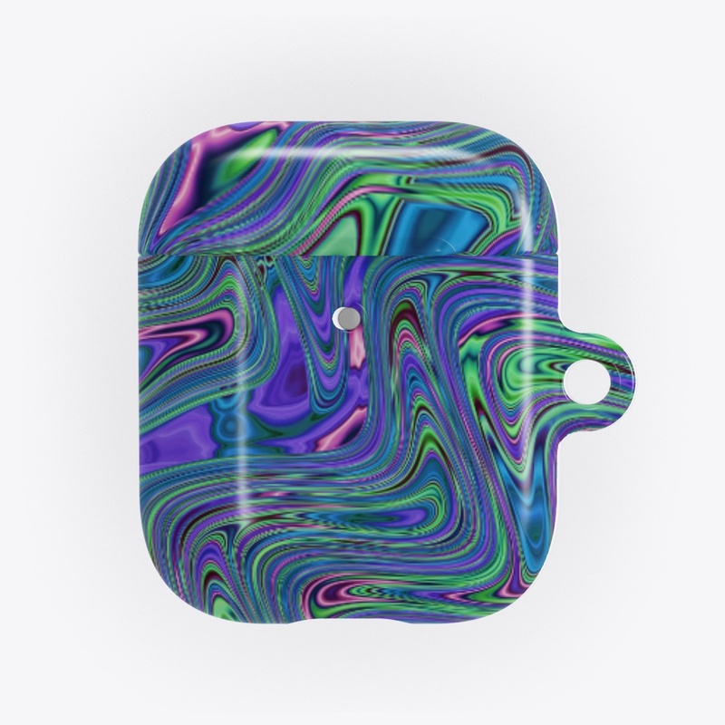 Colorful Swirly Squiggly Abstract Art