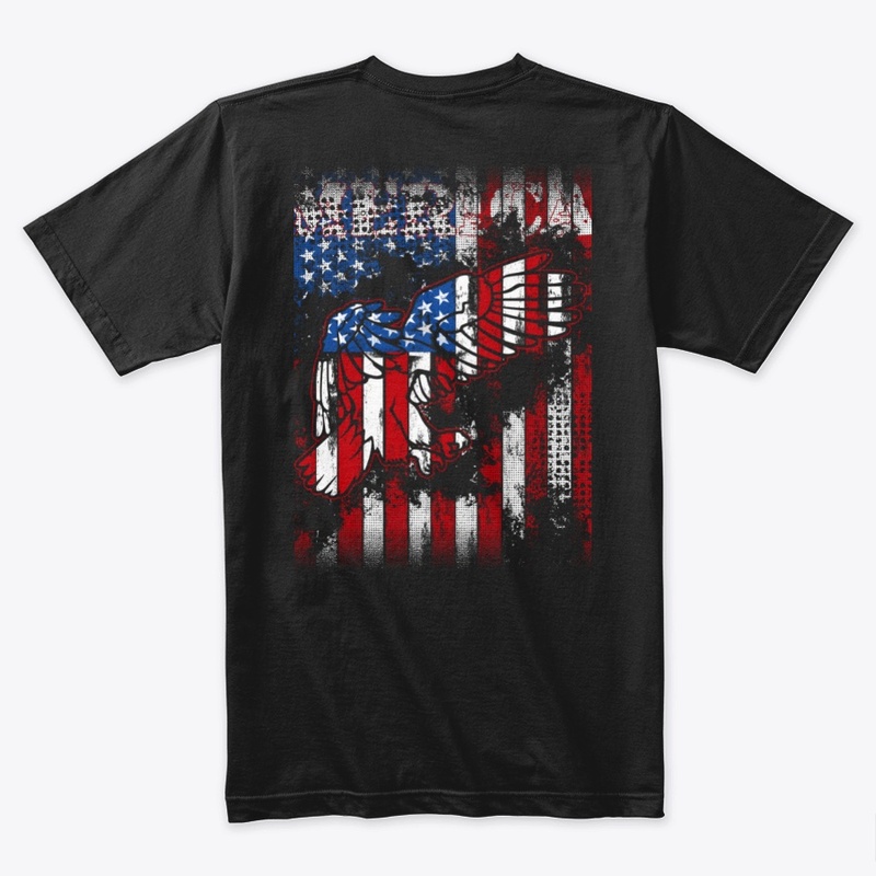Merica Eagle Flag