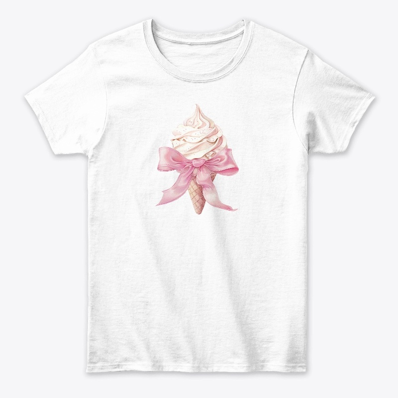 Pink Bow with Vilina Ice Cream