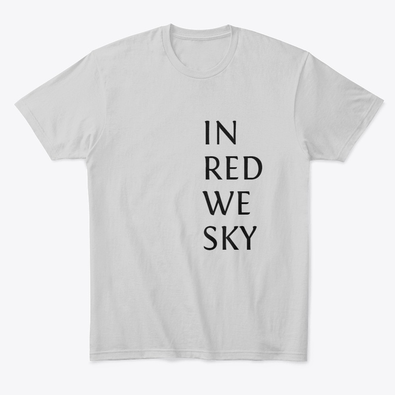 In red we sky
