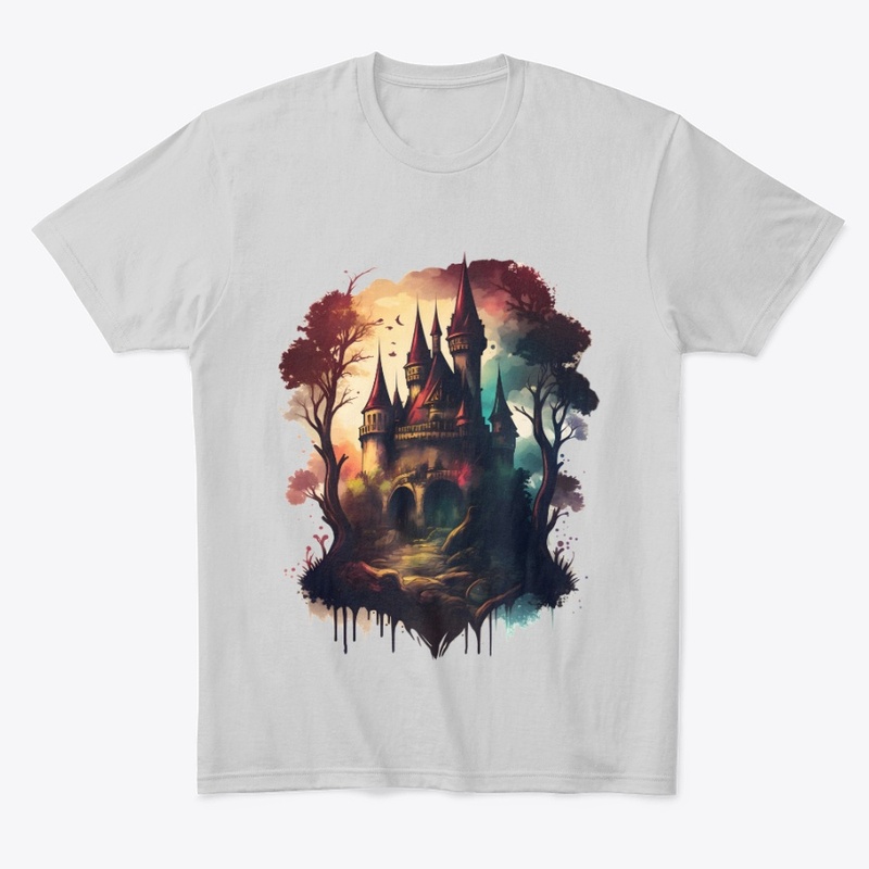 Castle fairy tale fortress secret forest