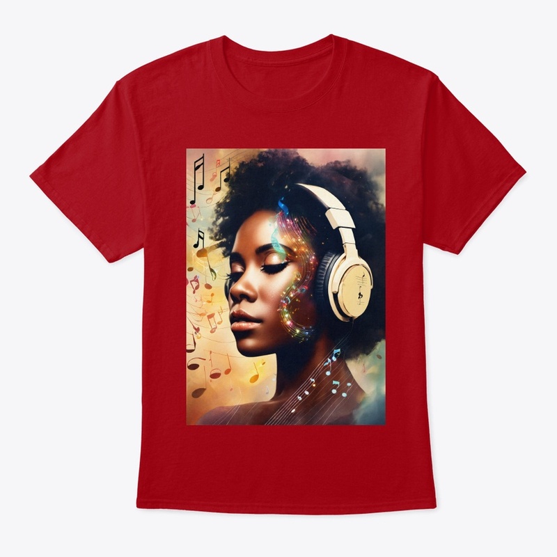  Masterpiece: Music Art Graphic T-shirt