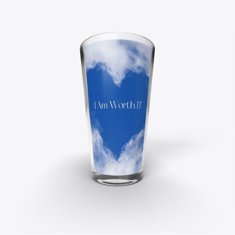 I Am Worth it Heart Cloud Collection