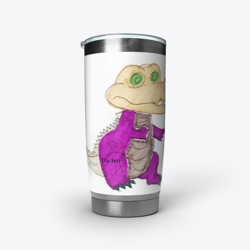 Div Jen Stainless Tumbler - 20 oz
