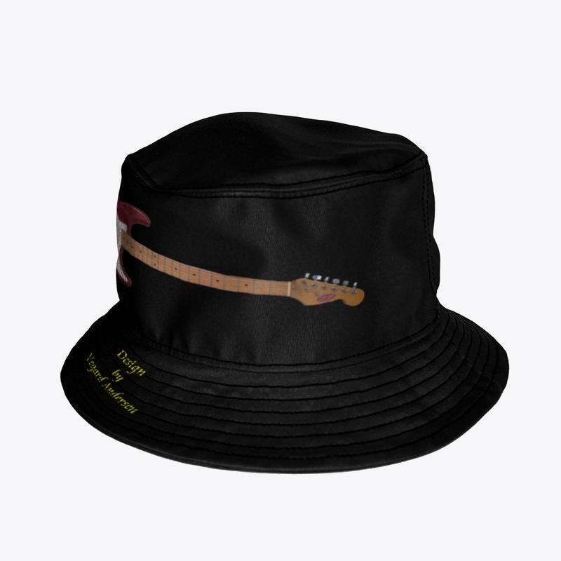 Klær rød gitar