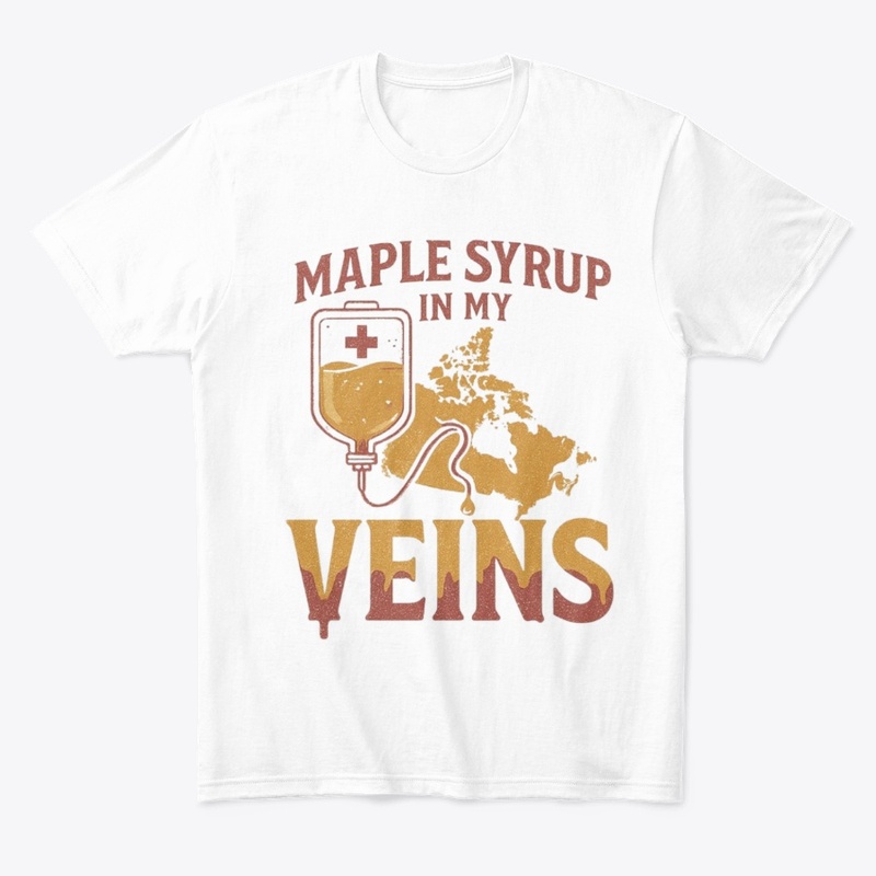 Maple Syrup in My Veins Tee