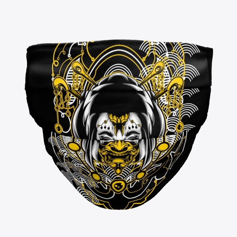 Japanese Warrior Mask 