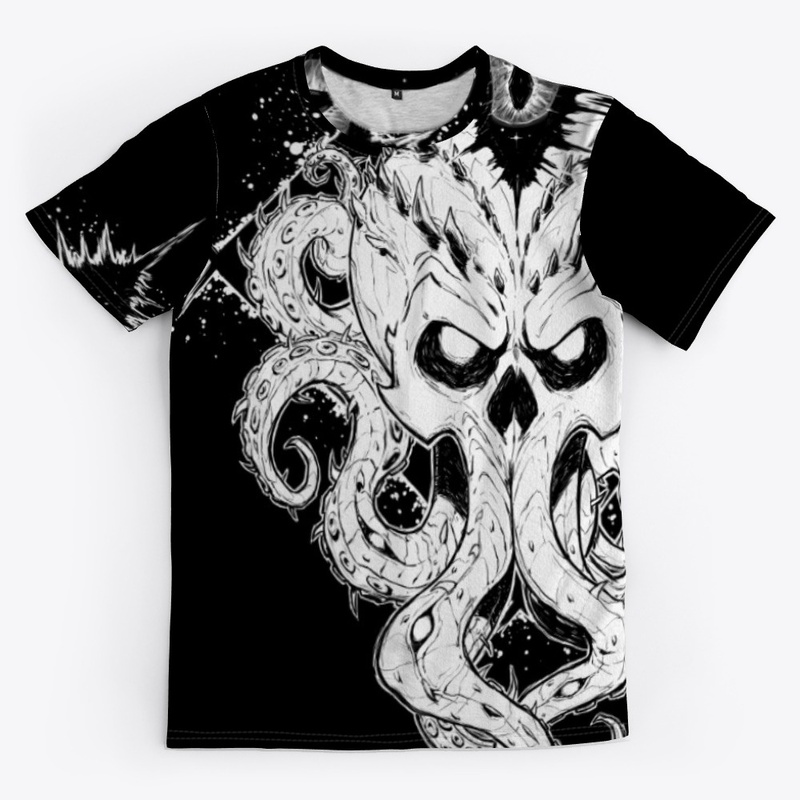 Cthulu Calling B&w