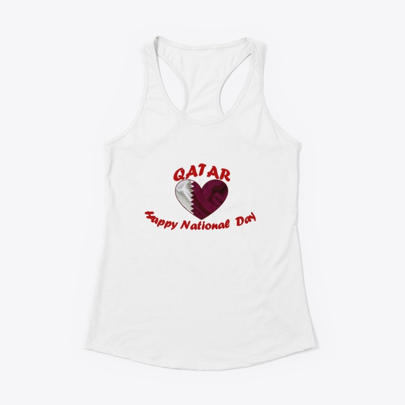 Qatar happy national day T-shirt design