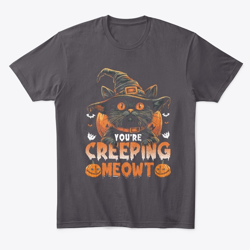 Creepy Meowt Halloween Cat Lovers Tee!