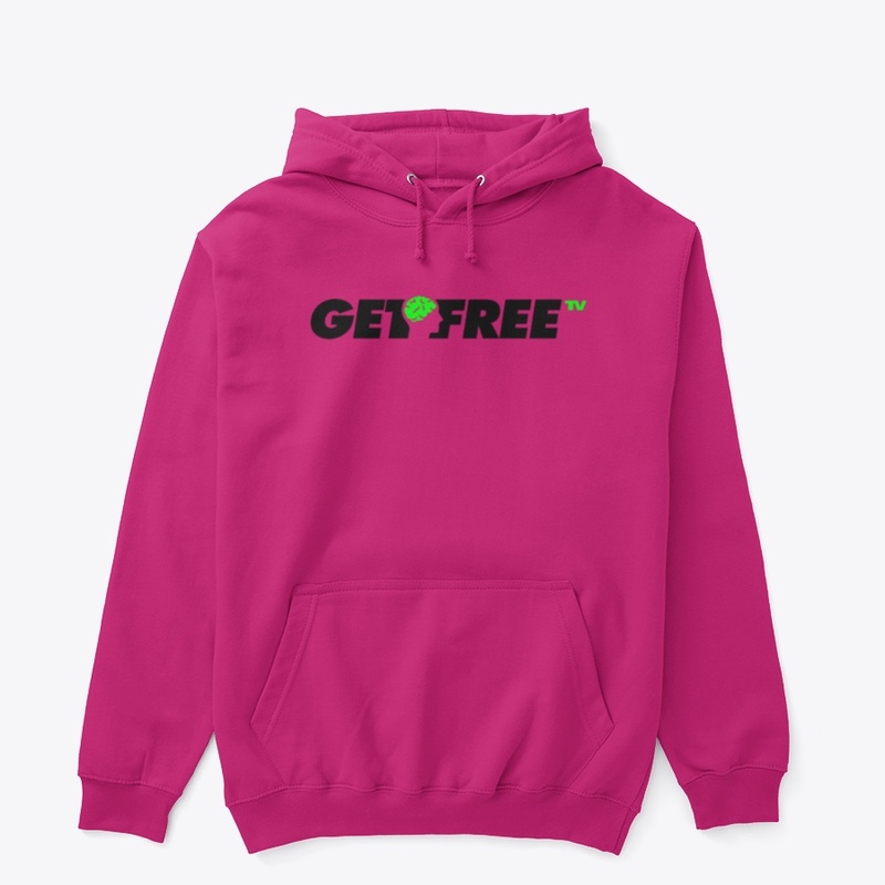 GETFREETV BLACK LOGO (ASSORTED COLORS)
