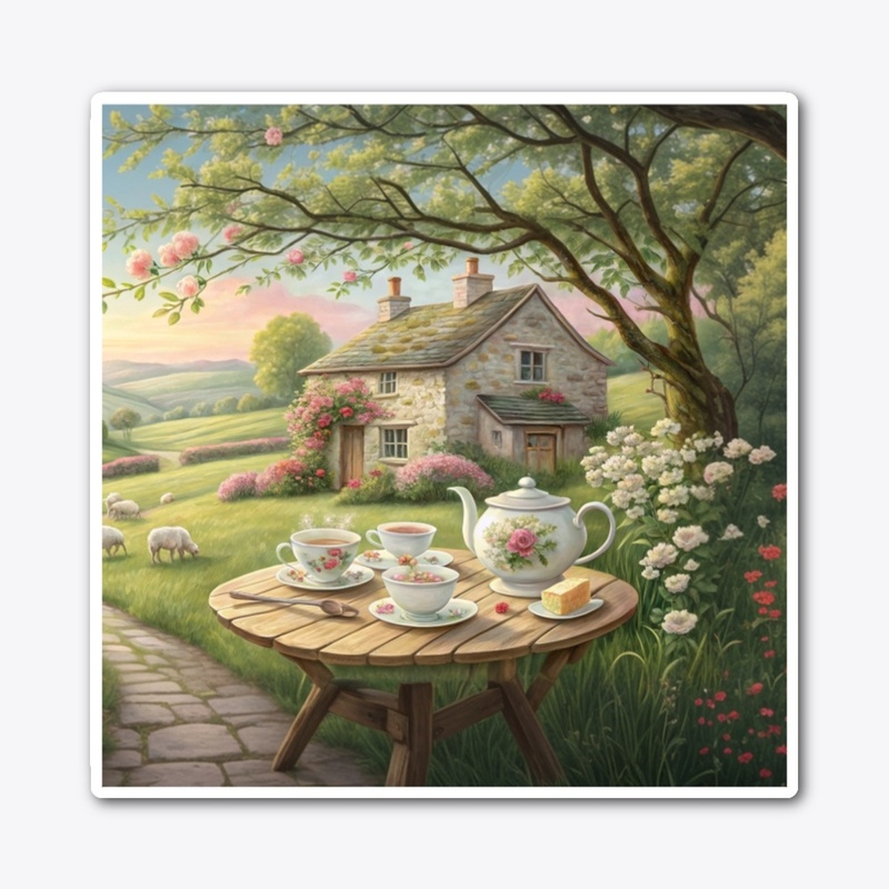English Countryside Tea Time