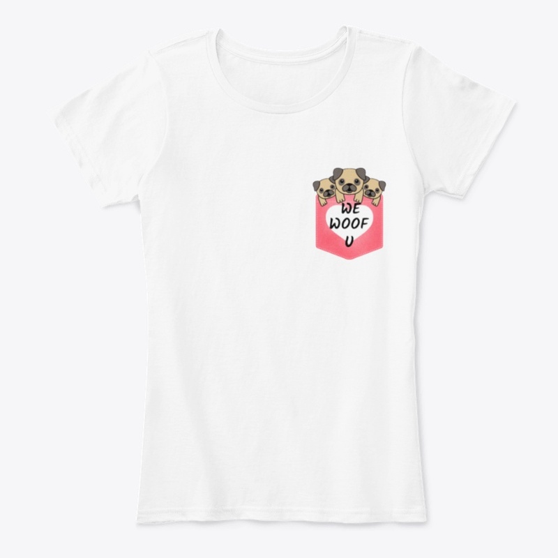 We Woof You Cute Puppies Apparel❤