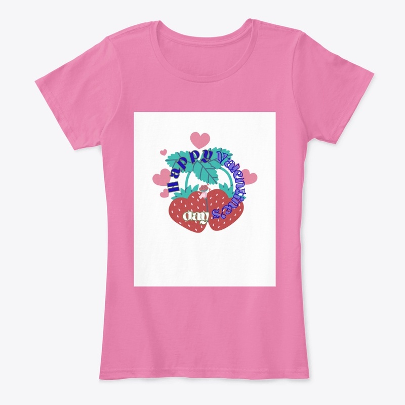 Women's comfort tshirt (valentine's day)