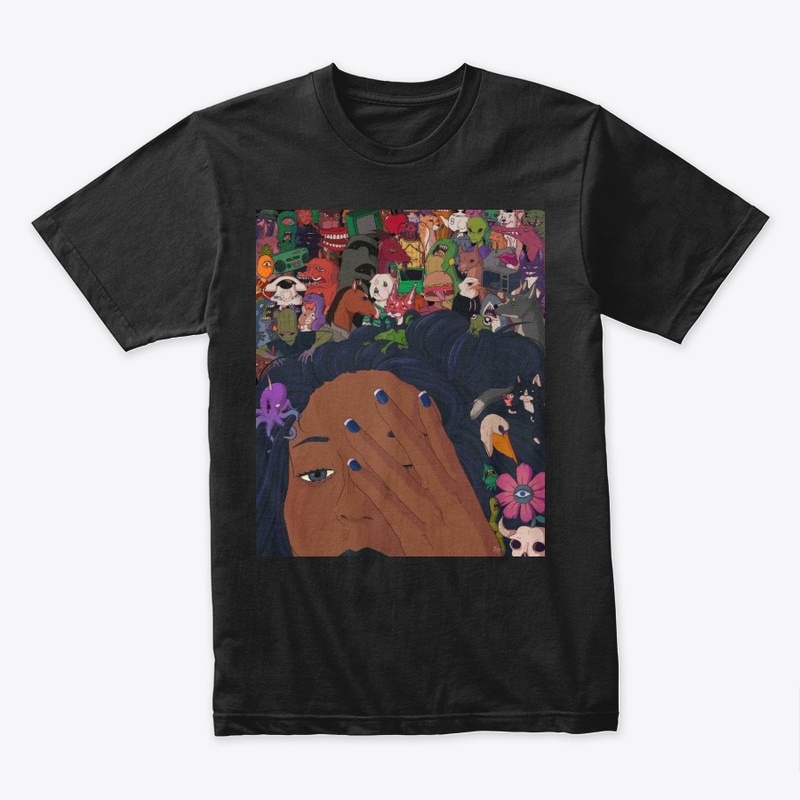 Original Art T-Shirt By Emma Buckley