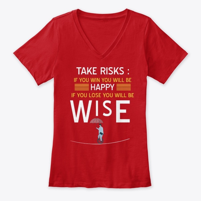 Take risks, don't regret!