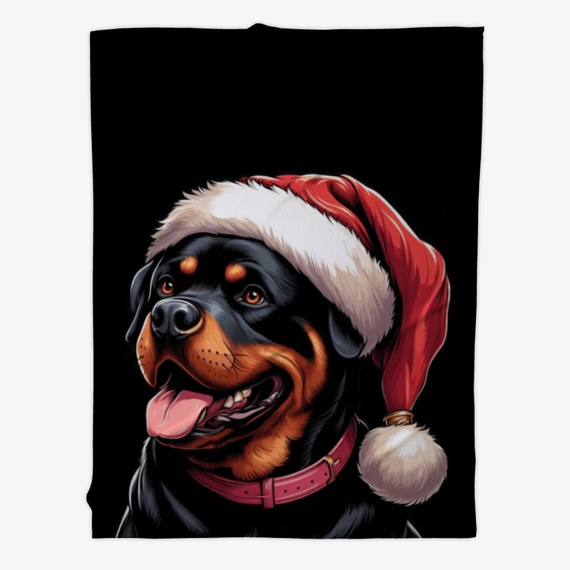 Rottweiler Santa