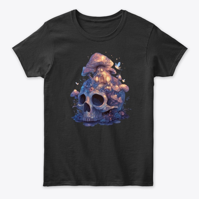 Cute Skull Fairy Cottage