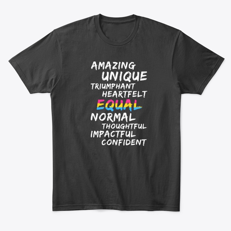 Equal Inspirational Pansexual Pride