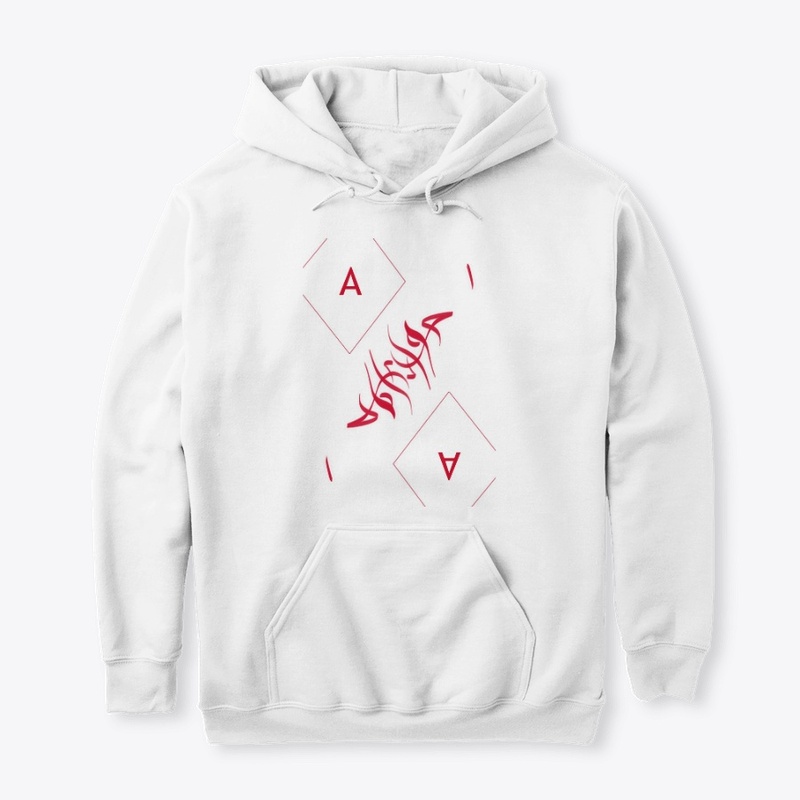 Ace of Diamonds Arabic Calligraphy