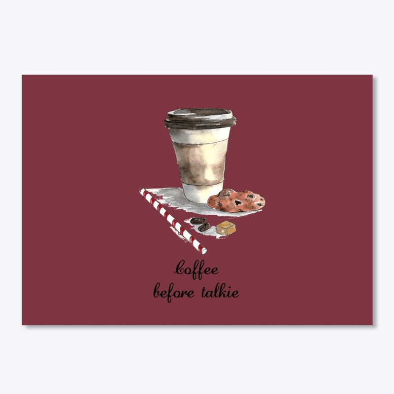 Coffee before talkie