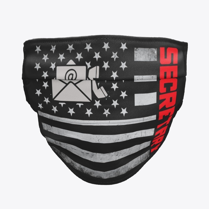Secretary US Flag Mask