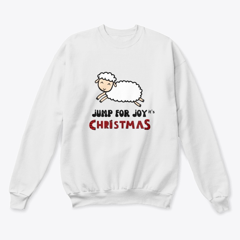 Jump for Joy | White | T-shirt Hoodie