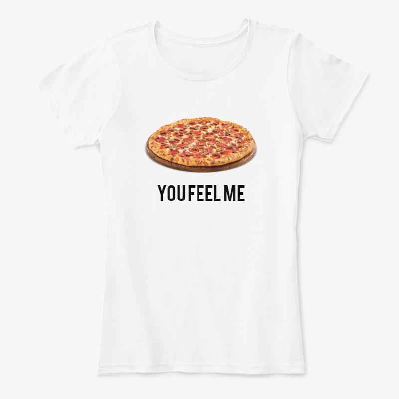 Feel the pizza