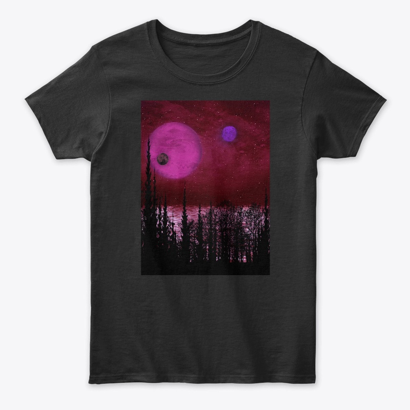 Sci-Fi Forest Landscape