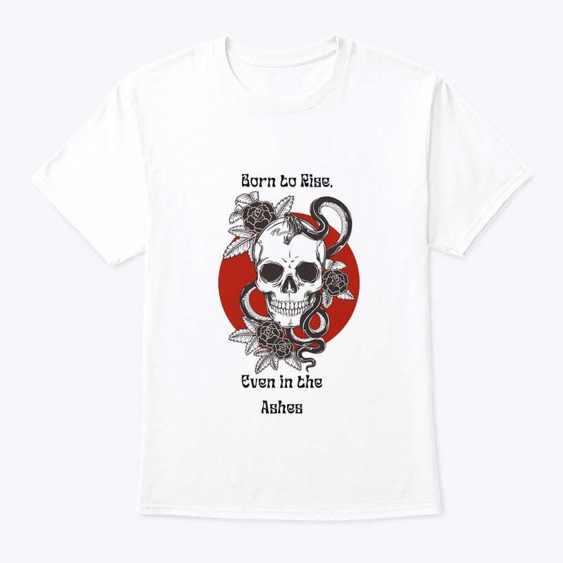 Born to Rise Skull Tee