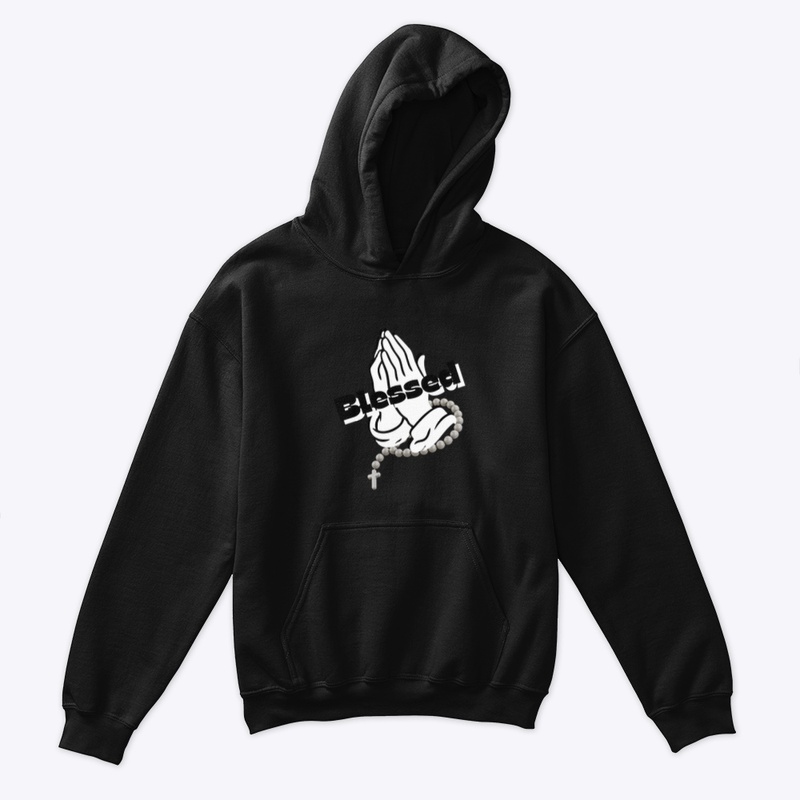 Kids blessed hoodie