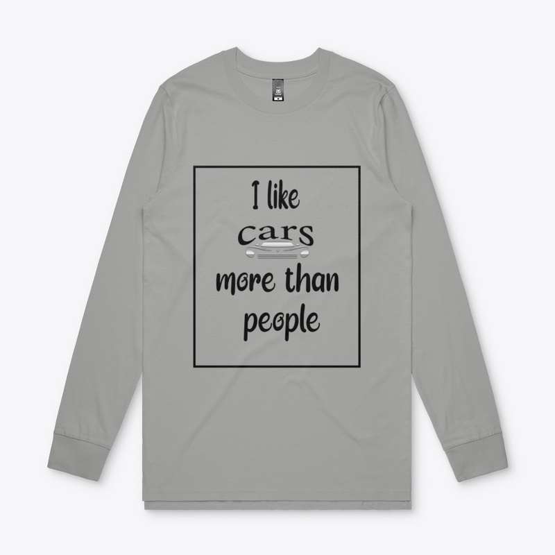 I Like Cars More Than People 