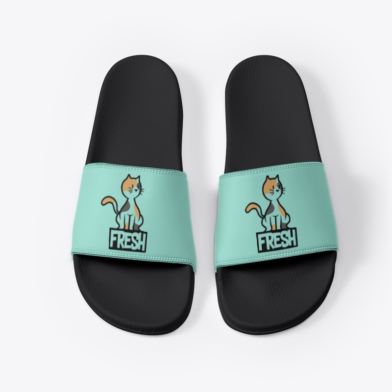 Catfresh Logo - Black Slides