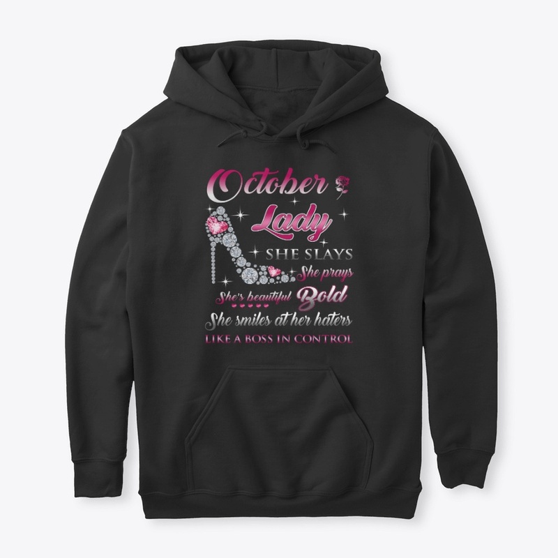 Upcoming Birthday October Lady T-Shirts