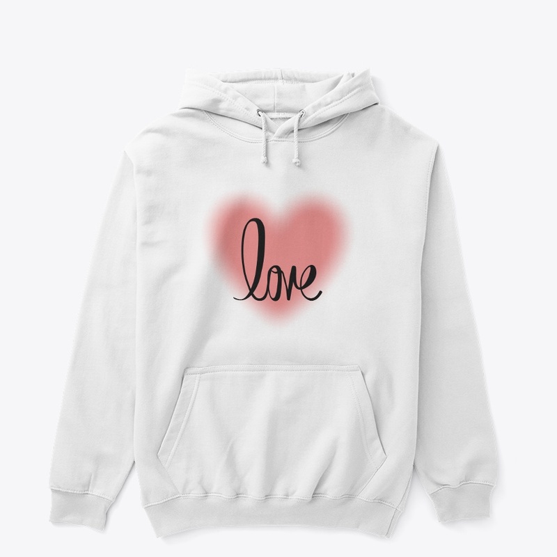 Red Black Valentine's Day Hoodie