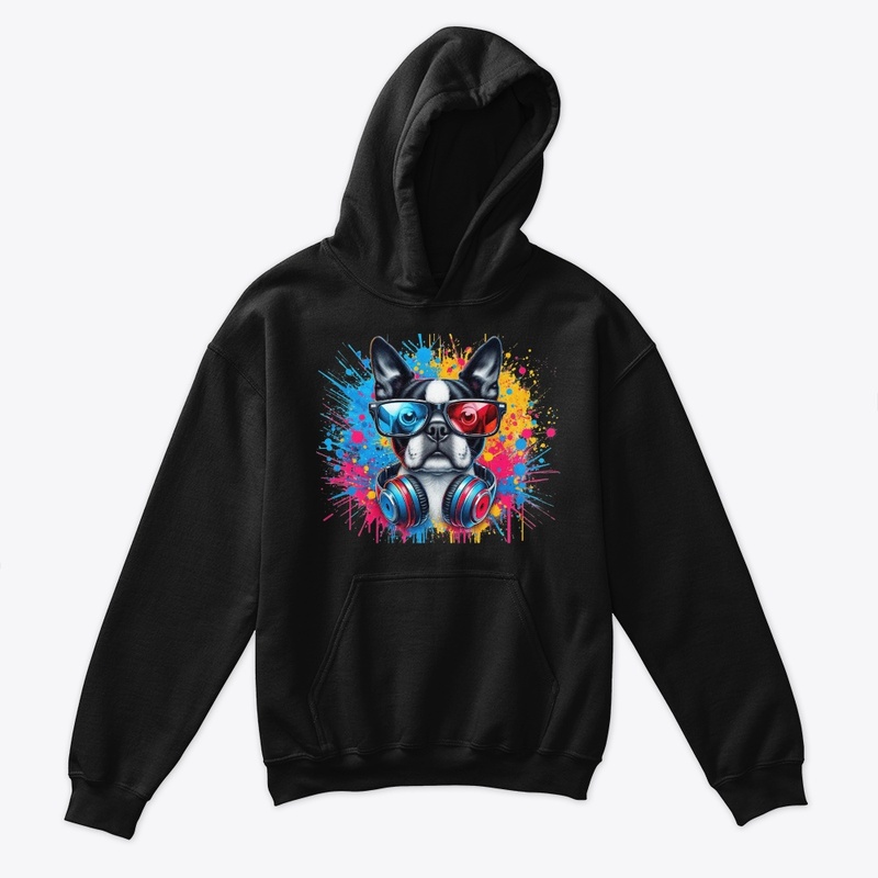 3D Boston Terrier 5