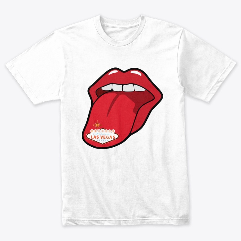 Vegas Sign Tongue T-Shirt
