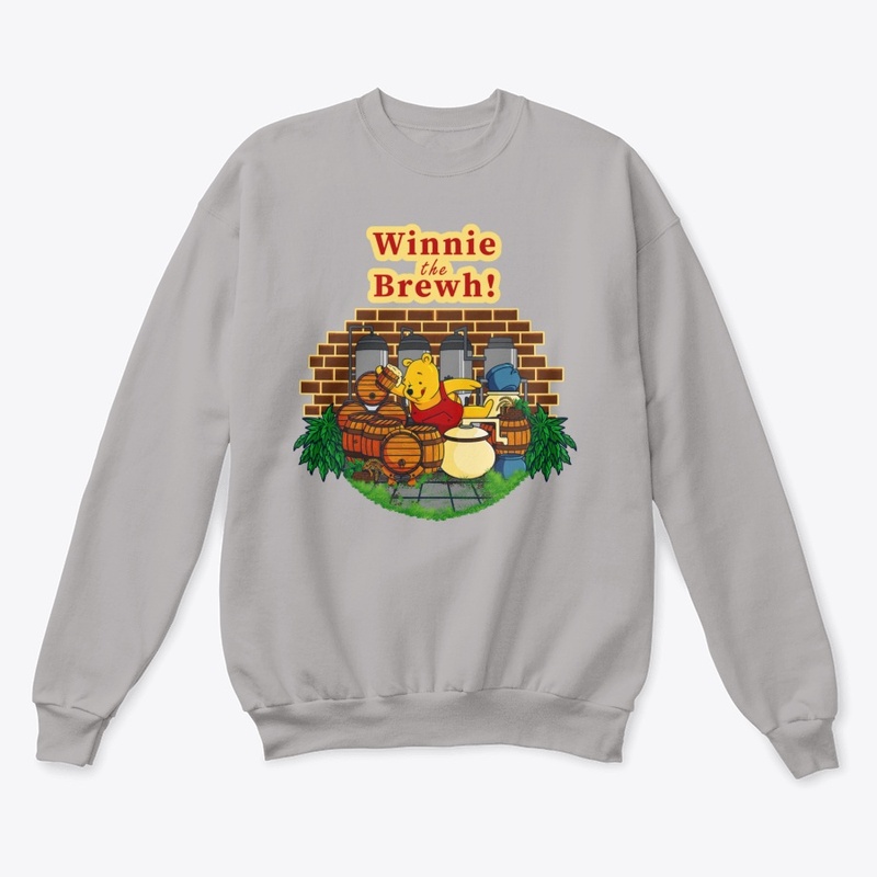 Winnie The Brewh Parody Design