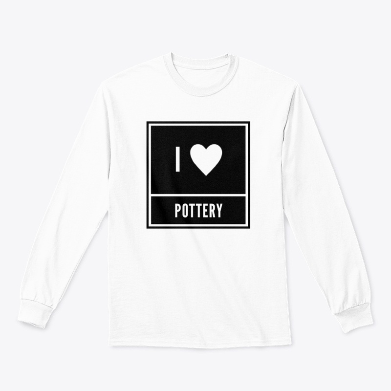 I Heart Pottery Ceramics Tee Shirt