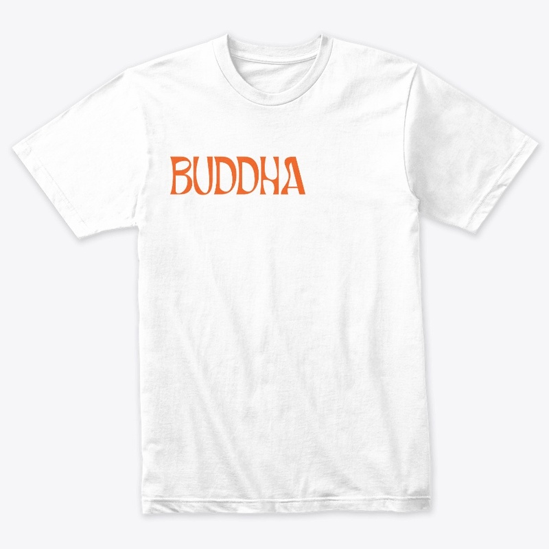 Buddha coin white