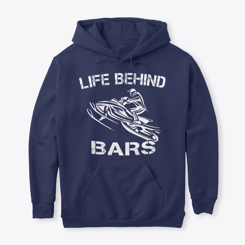 Life Bars Snowmobile Hoodie