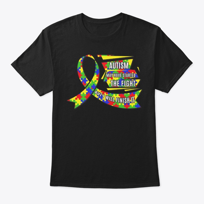 Autism Awareness Gift Finish The Fight