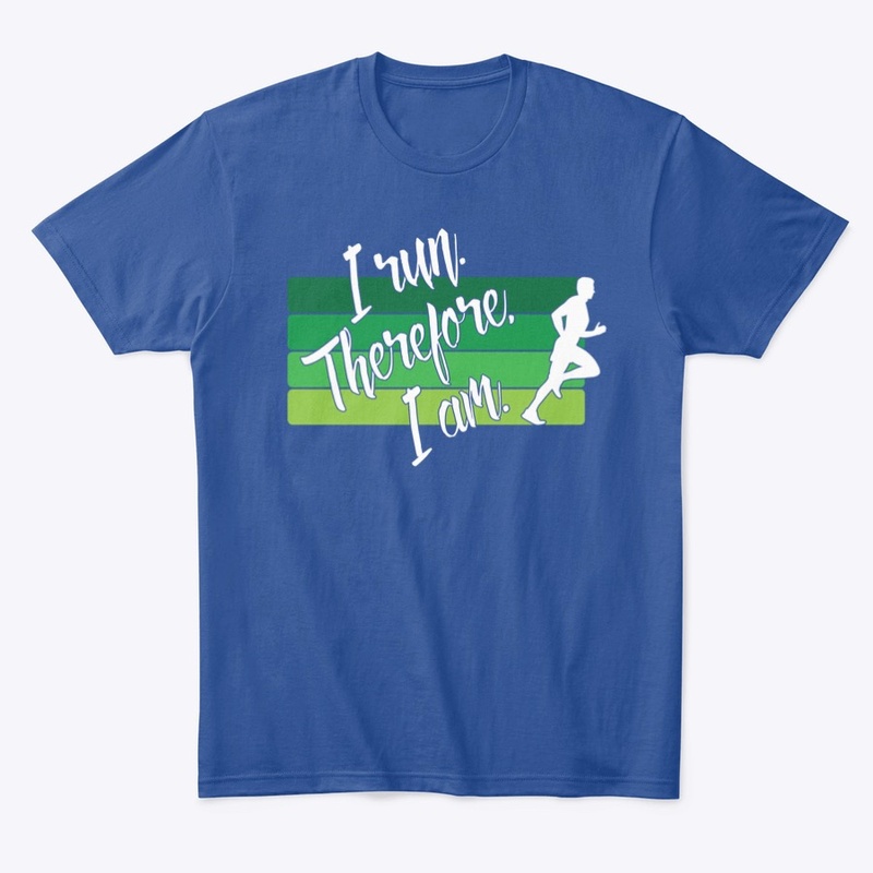 I Run. Therefore, I Am. (Male - Green)