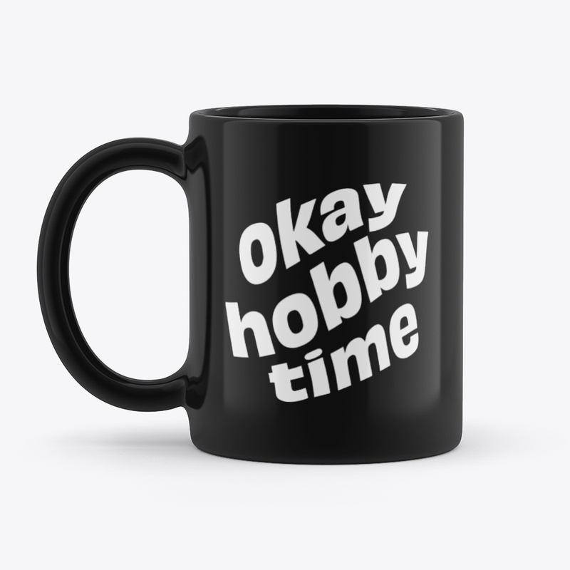 OK Black Mug