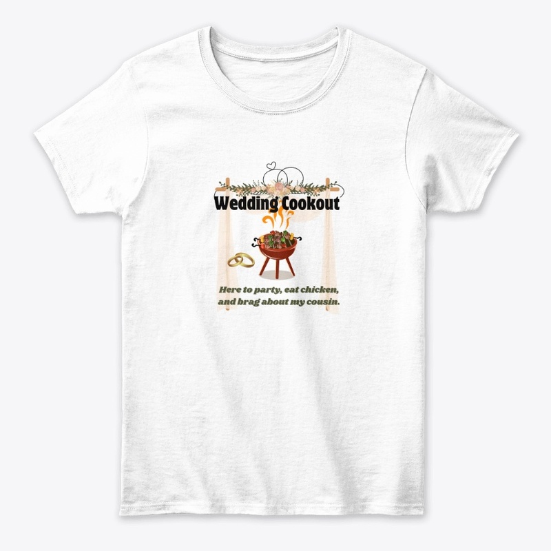 Groom and Bride's cousin t-shirt
