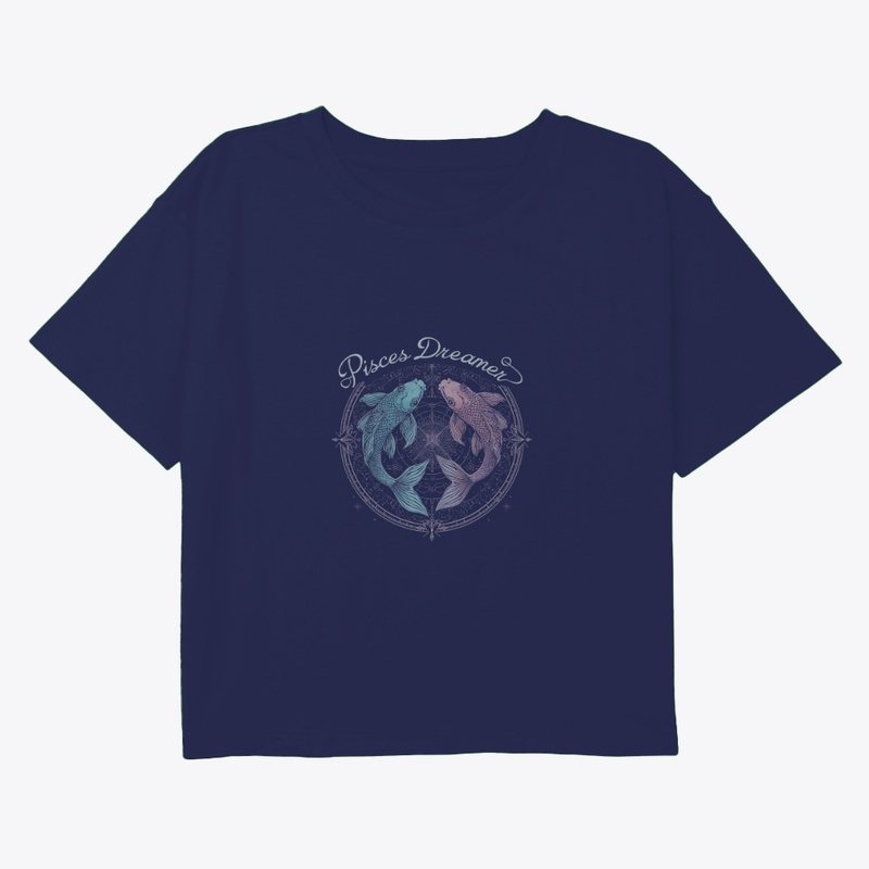 Pisces Dreamer Zodiac design