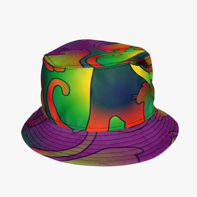 Rainbow Cats Pattern