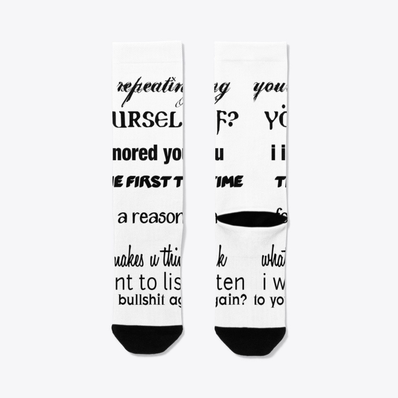 your repeating yourself?